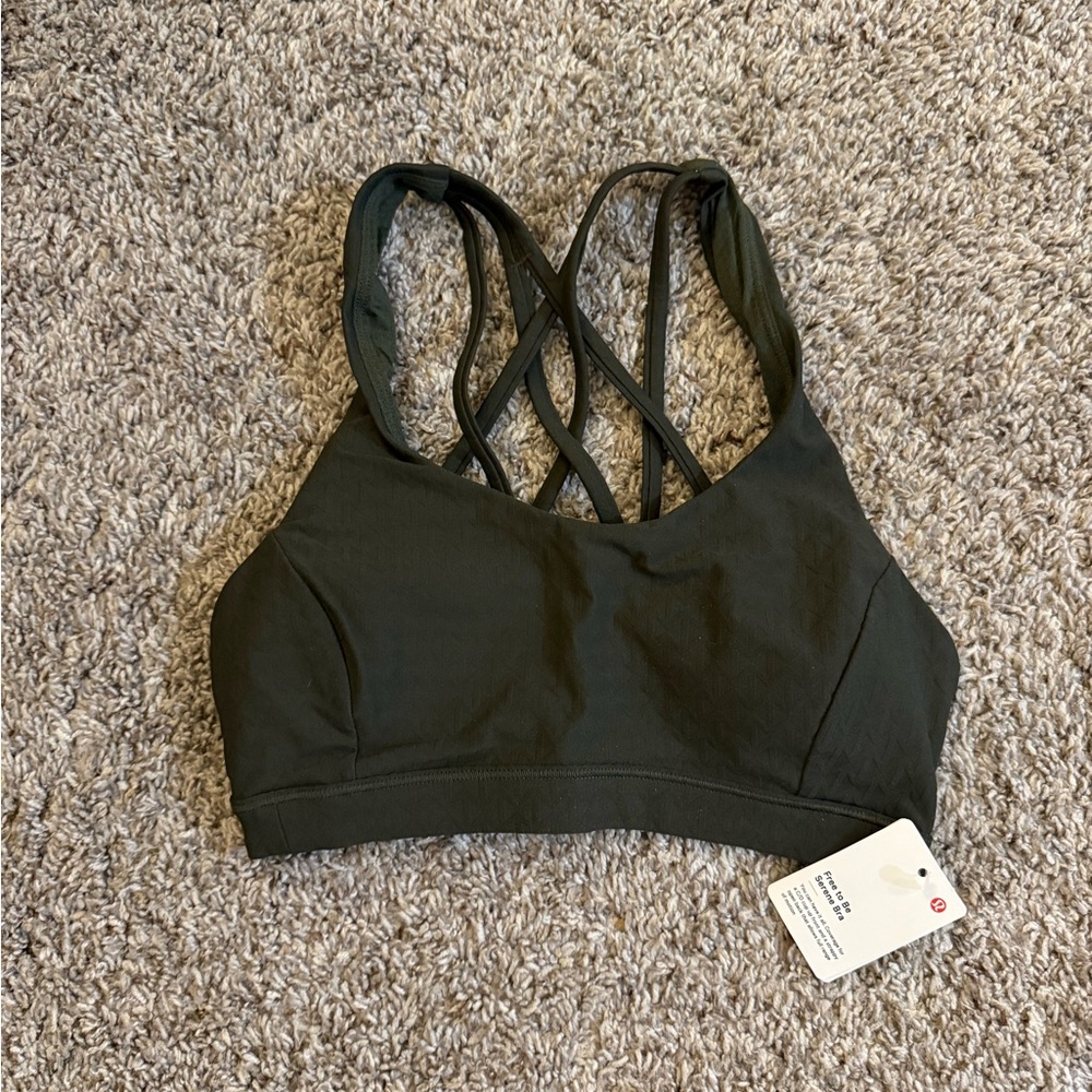 lululemon athletica Dark Green Sports Bra